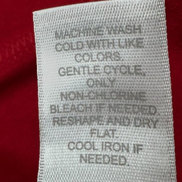 J Jill Top Womens Medium Red Tunic Long Sleeve Stretch Minimalist Comfort Career - Picture 8 of 12